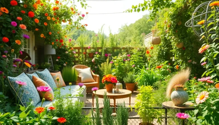 bohemian garden